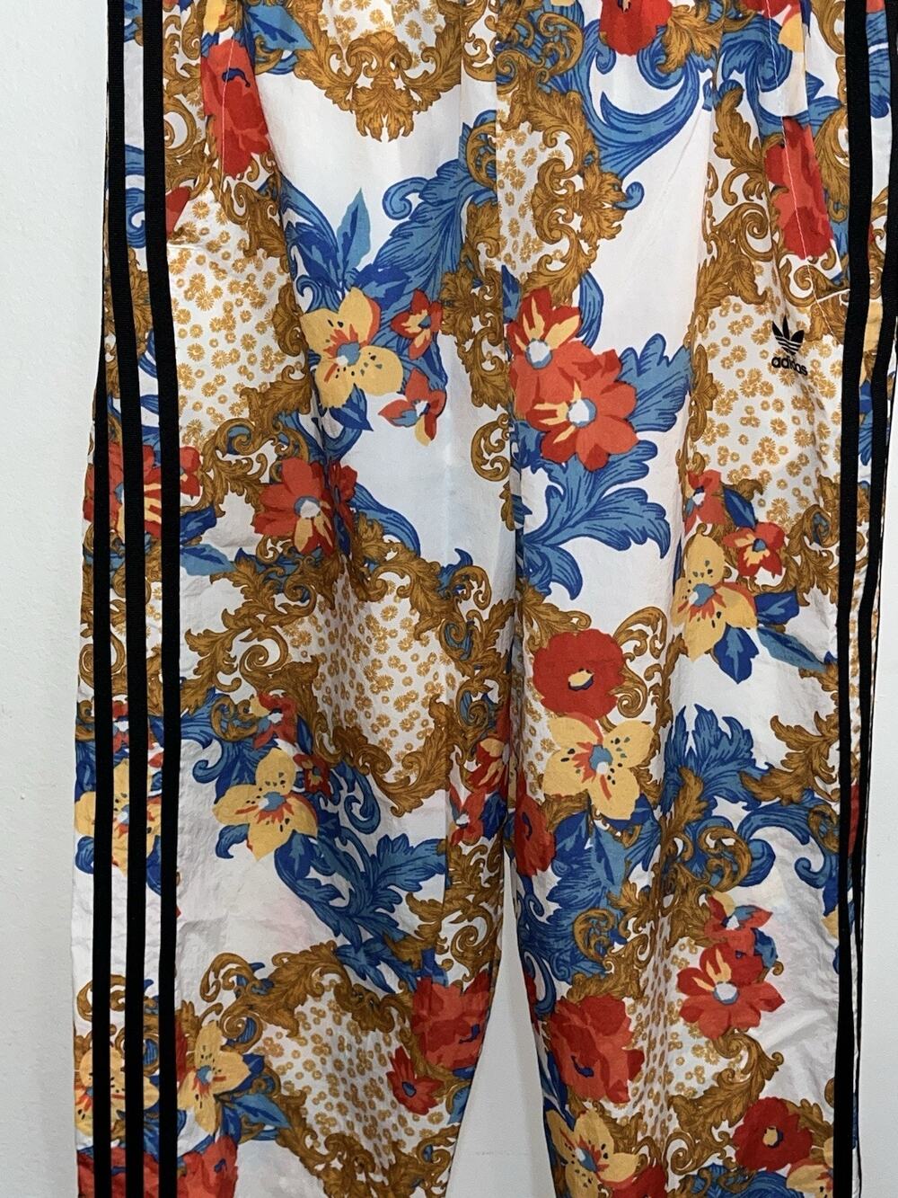 Adidas Original Her Studio London Floral Track Pants Size M Multi Color